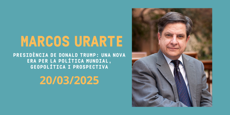 Marcos Urarte L’impacte geoestratègic de la presidència de Trump: nova era per a la política mundial 