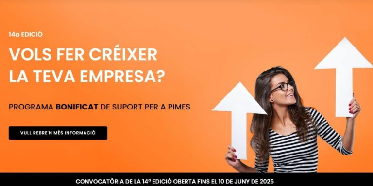 PROGRAMA BONIFICAT DE SUPORT PER A PIMES