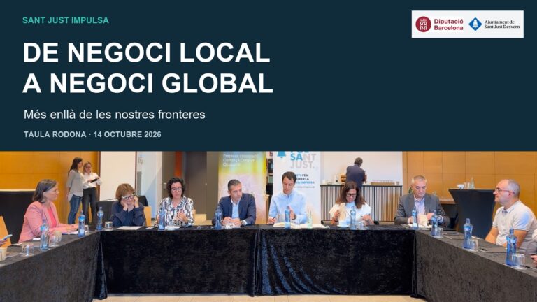 De negoci local a negoci global: recupera la taula rodona sobre internacionalització empresarial